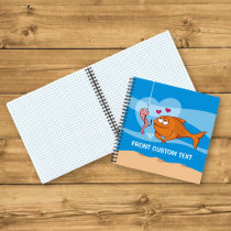 Fish and Bait in Love Notebook
