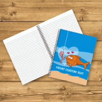 Fish and Bait in Love Notebook