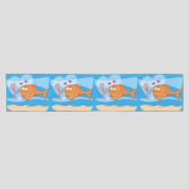 Fish and Bait in Love Short Table Runner