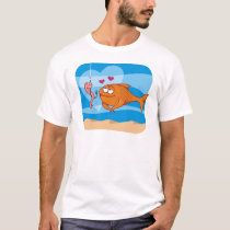 Fish and Bait in Love T-Shirt
