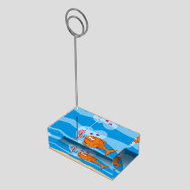 Fish and Bait in Love Table Number Holder