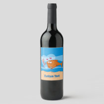 Fish and Bait in Love Wine Label