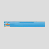 Fish and Bait in Love Wrap Around Address Label