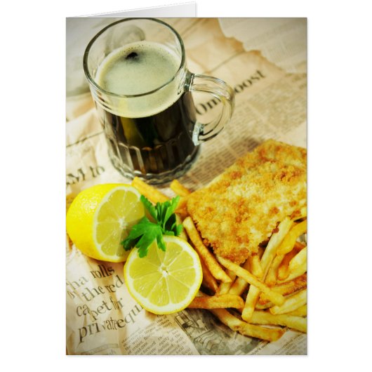 Fish and chips cards (Front)