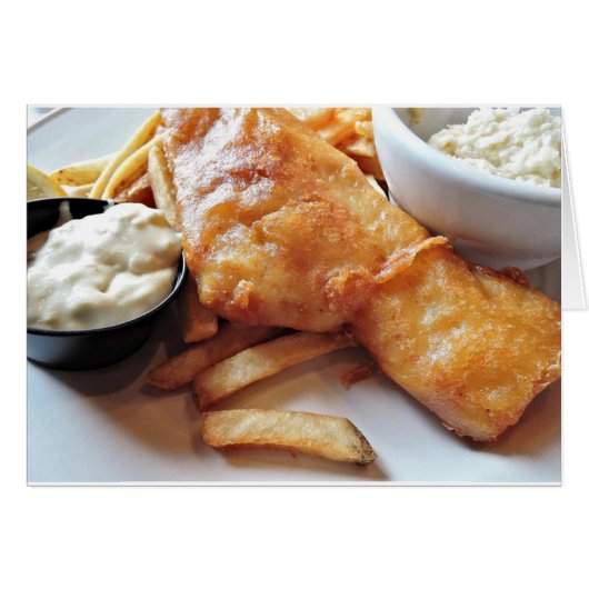 Fish And Chips Cards (Front Horizontal)