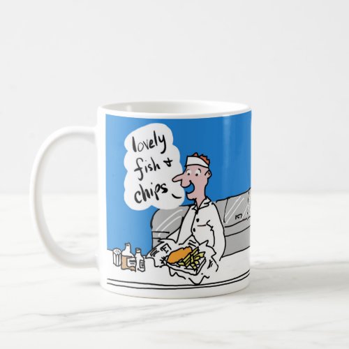 Fish and Chips Coffee Mug