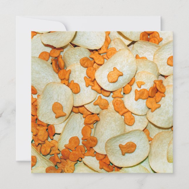 Fish And Chips Invitation (Front)