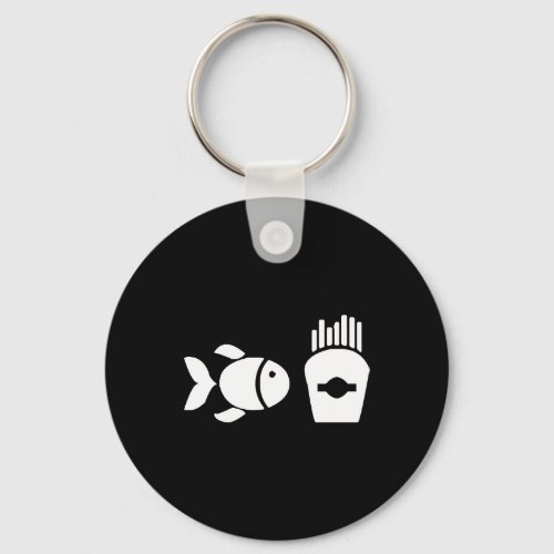 Fish And Chips Keychain