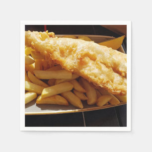 Fish and Chips Napkins
