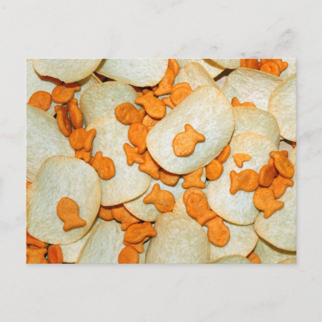 Fish And Chips Postcard (Front)