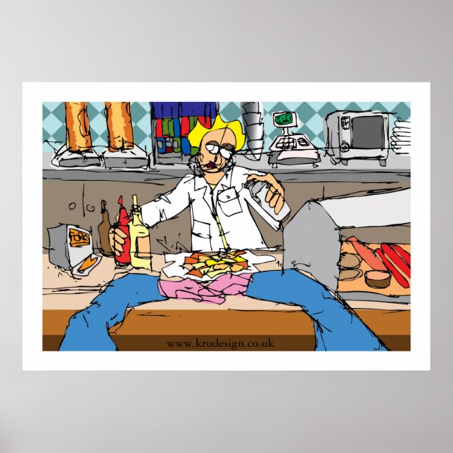 Fish and Chips Poster (Front)