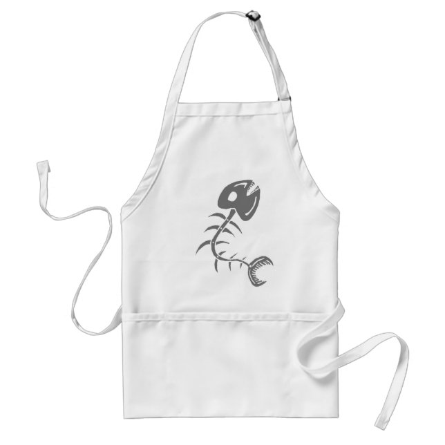 Fish and cook adult apron (Front)