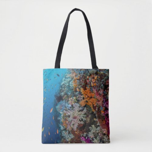 Fish and Coral Reef Scenic Tote Bag