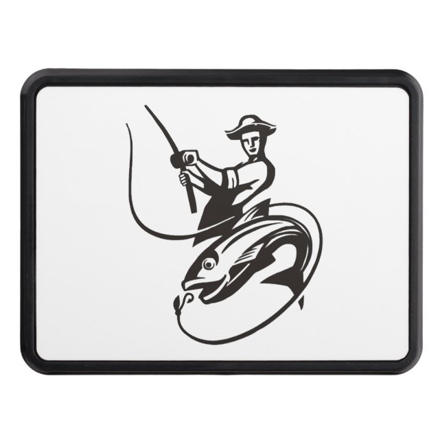 Fish And Fishing Hitch Cover (Front)
