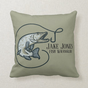 Trout Decorative Throw Pillows Zazzle
