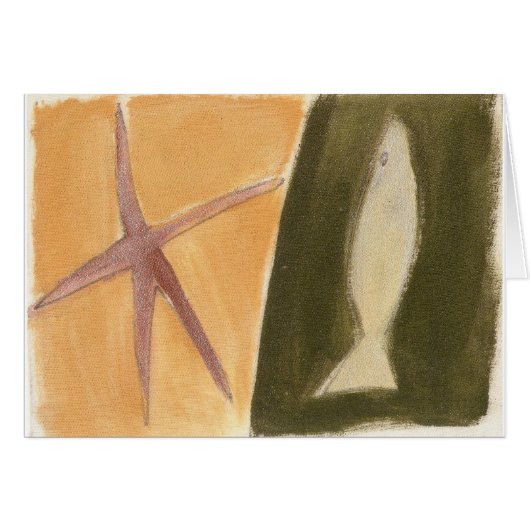 fish and starfish cards (Front Horizontal)
