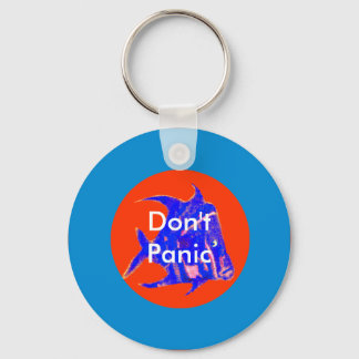 Fish Angel 905 jGibney The MUSEUM Zazzle Gifts Keychain