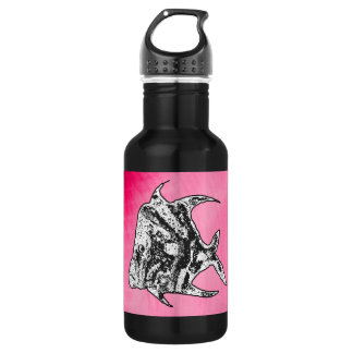Fish Angel 905 jGibney The MUSEUM Zazzle Gifts Water Bottle
