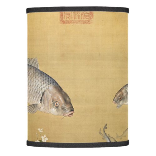 Fish  Aquatic Plants by Giuseppe Castiglione Lamp Shade