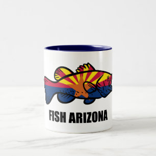 Fish Arizona Two-Tone Coffee Mug