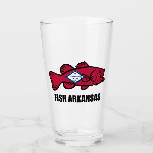 Fish Arkansas Glass (Front)