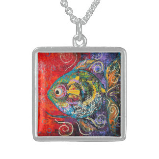 Fish Art Necklace
