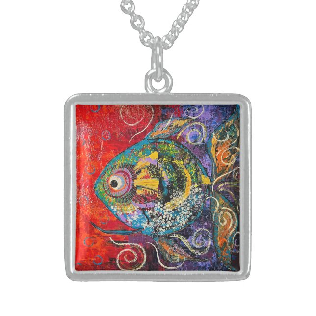 Fish Art Necklace (Front)