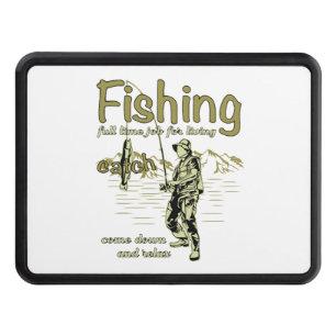 Fish at the hoes fishing hitch cover