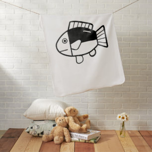 Fish Baby Blanket