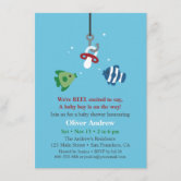 Fishing Baby Shower Invitation, Boy Baby Shower, Reel Excited, Rustic Baby  Shower, Digital or Printed 