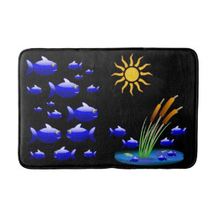 Fish Bathroom Bathmat