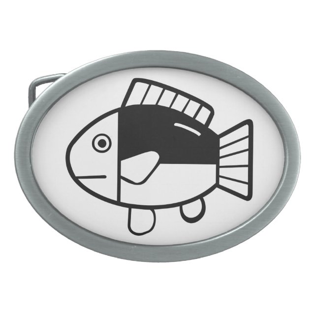 Fish Belt Buckle (Front)
