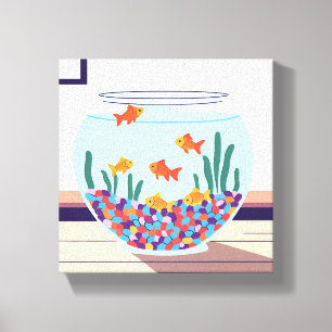 Fish Bowl Canvas Print