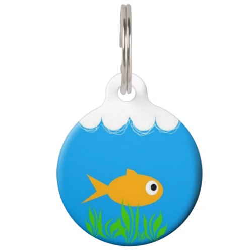 Fish Bowl Pet ID Tag