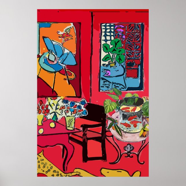 Fish Bowl Table Poster (Front)