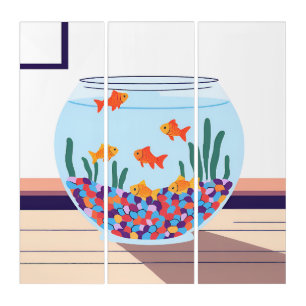 Fish Bowl Triptych