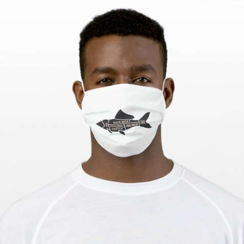 Fish Butcher Adult Cloth Face Mask