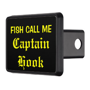 Fish Call Me Captain Hook Hitch Cover