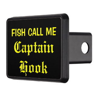 Fish Call Me Captain Hook Hitch Cover