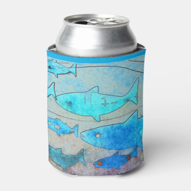 Fish Can Cooler (Can Front)