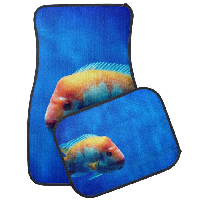 Fish Car Floor Mat (Set)
