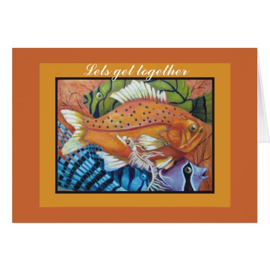 Fish card (Front Horizontal)