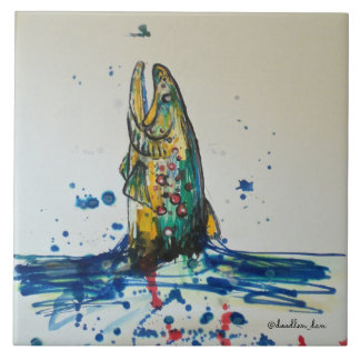 Fish Ceramic Tile