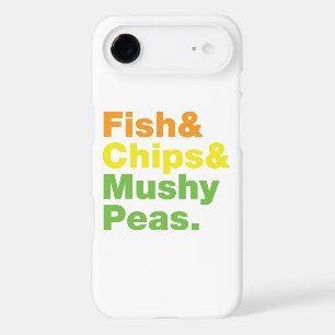 Fish & Chips & Mushy Peas. iPhone 17 Air Case