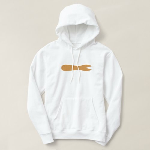 Fish  Chips Shop Wooden Fork Hoodie