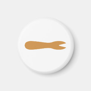 Fish & Chips Shop Wooden Fork Magnet