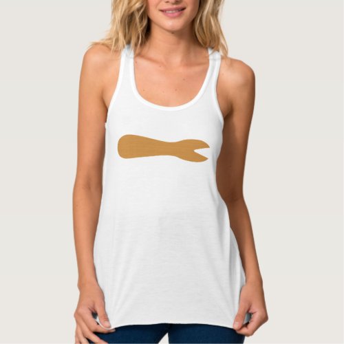 Fish  Chips Shop Wooden Fork Tank Top
