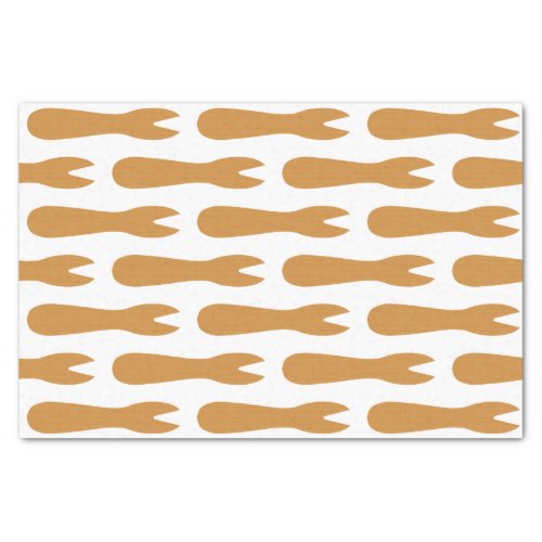 Fish  Chips Shop Wooden Fork Tissue Paper