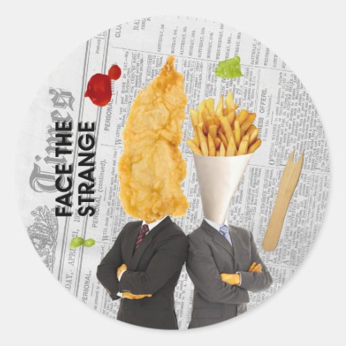 Fish  Chips sticker