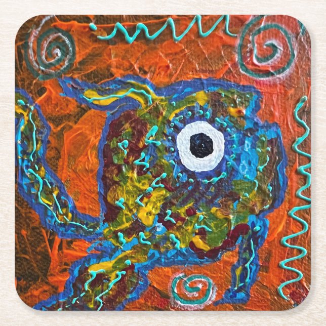 Fish Coaster Set (Front)